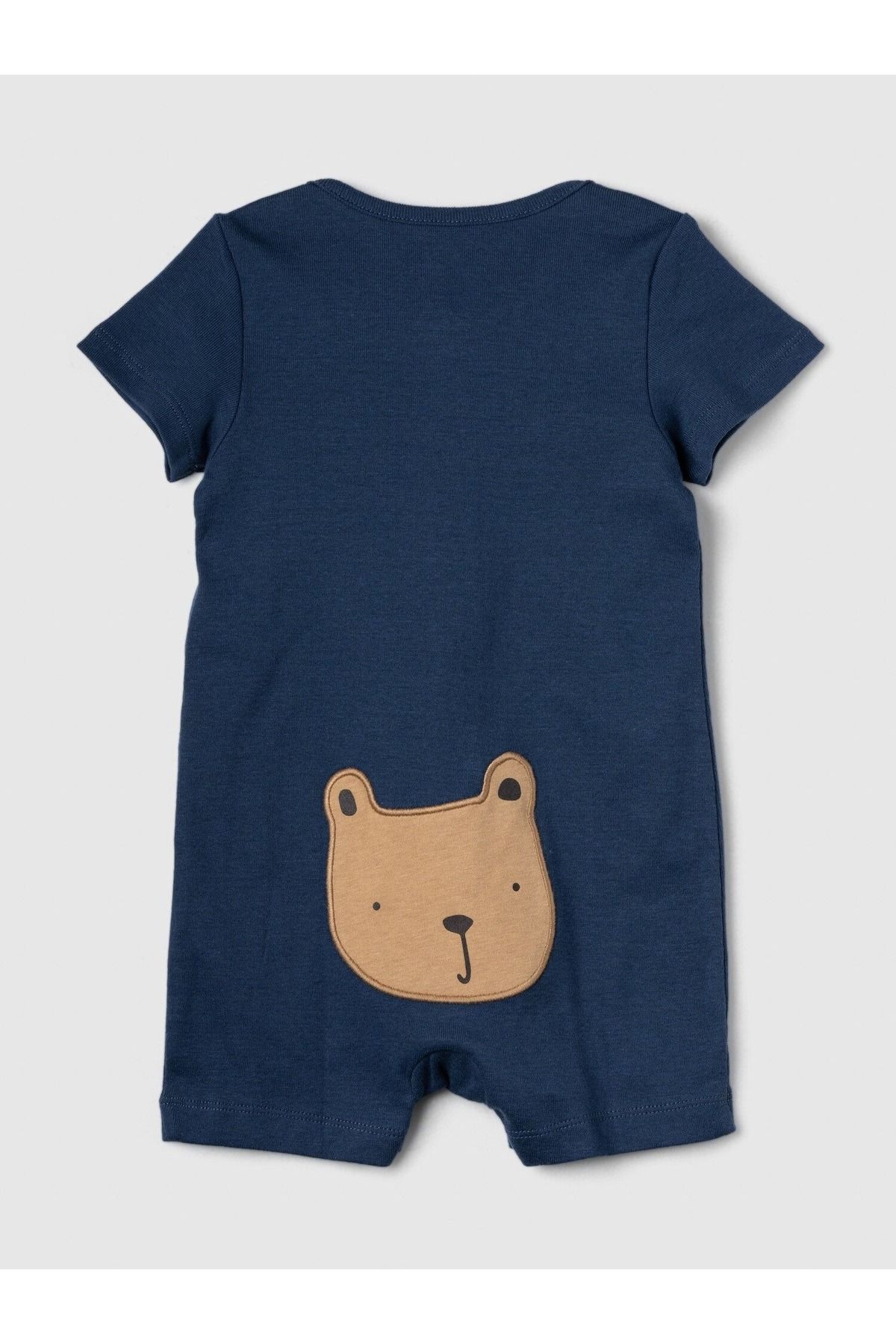 GAP Erkek Bebek Lacivert Brannan Bear Grafikli Bodysuit