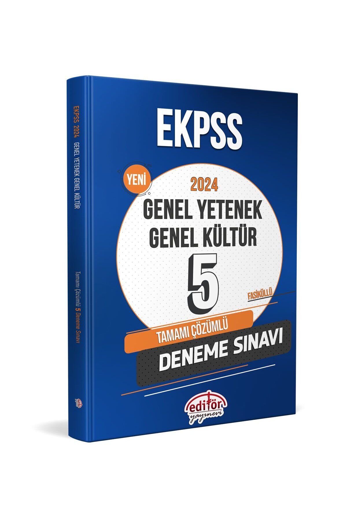 Editör Yayınevi Editör 2024 EKPSS Tamamı Çözümlü 5 Deneme Sınavı Editör Yayınları
