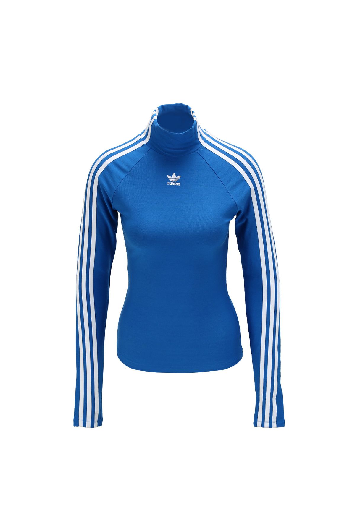 adidas Mavi Kadın Bisiklet Yaka T-Shirt IV9330-TIGHT LS TOP