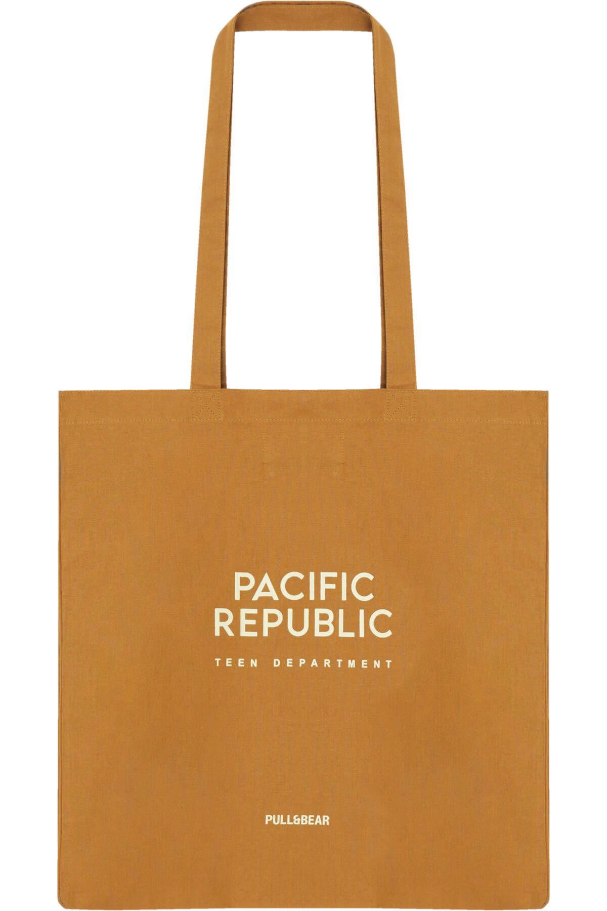Pull & Bear Pacific Republic tote çanta