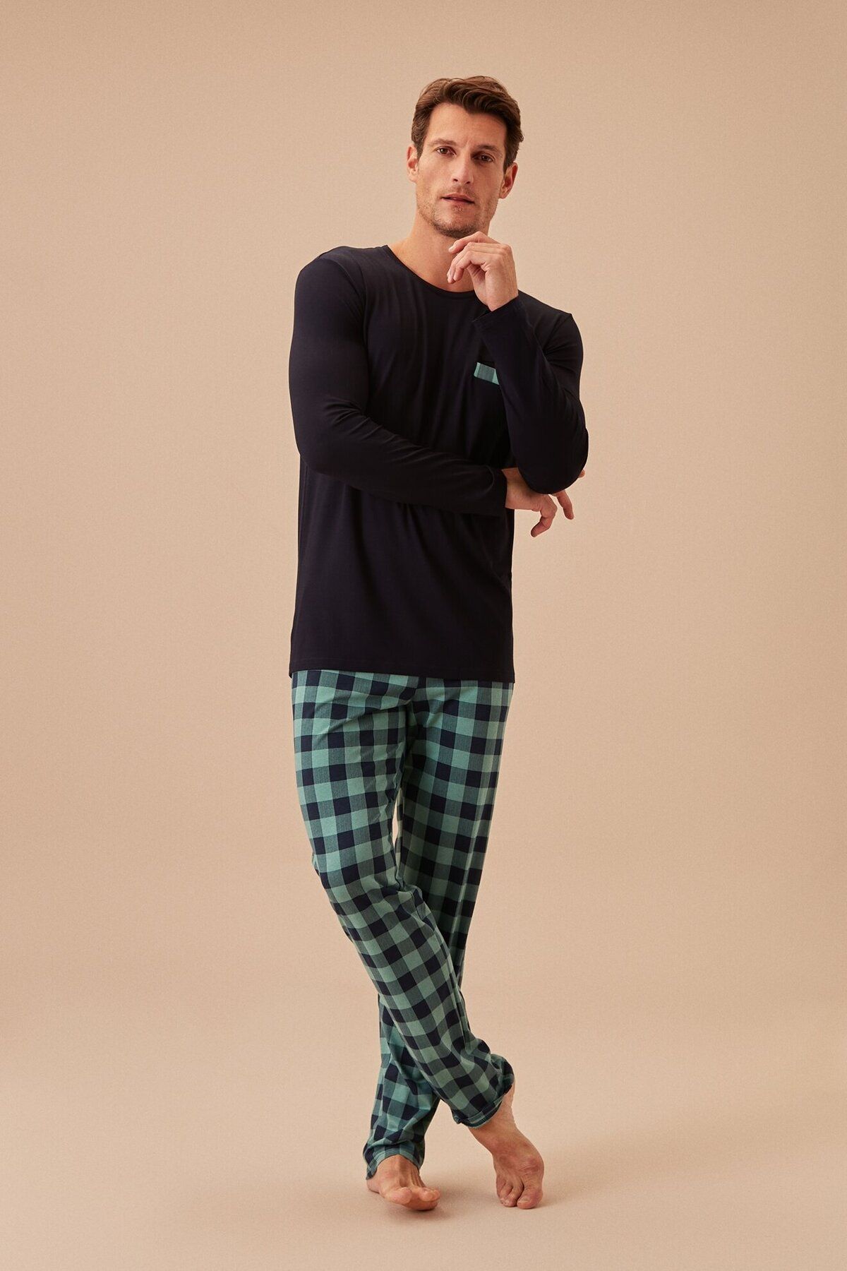 Suwen Kit Erkek Pijama Takımı