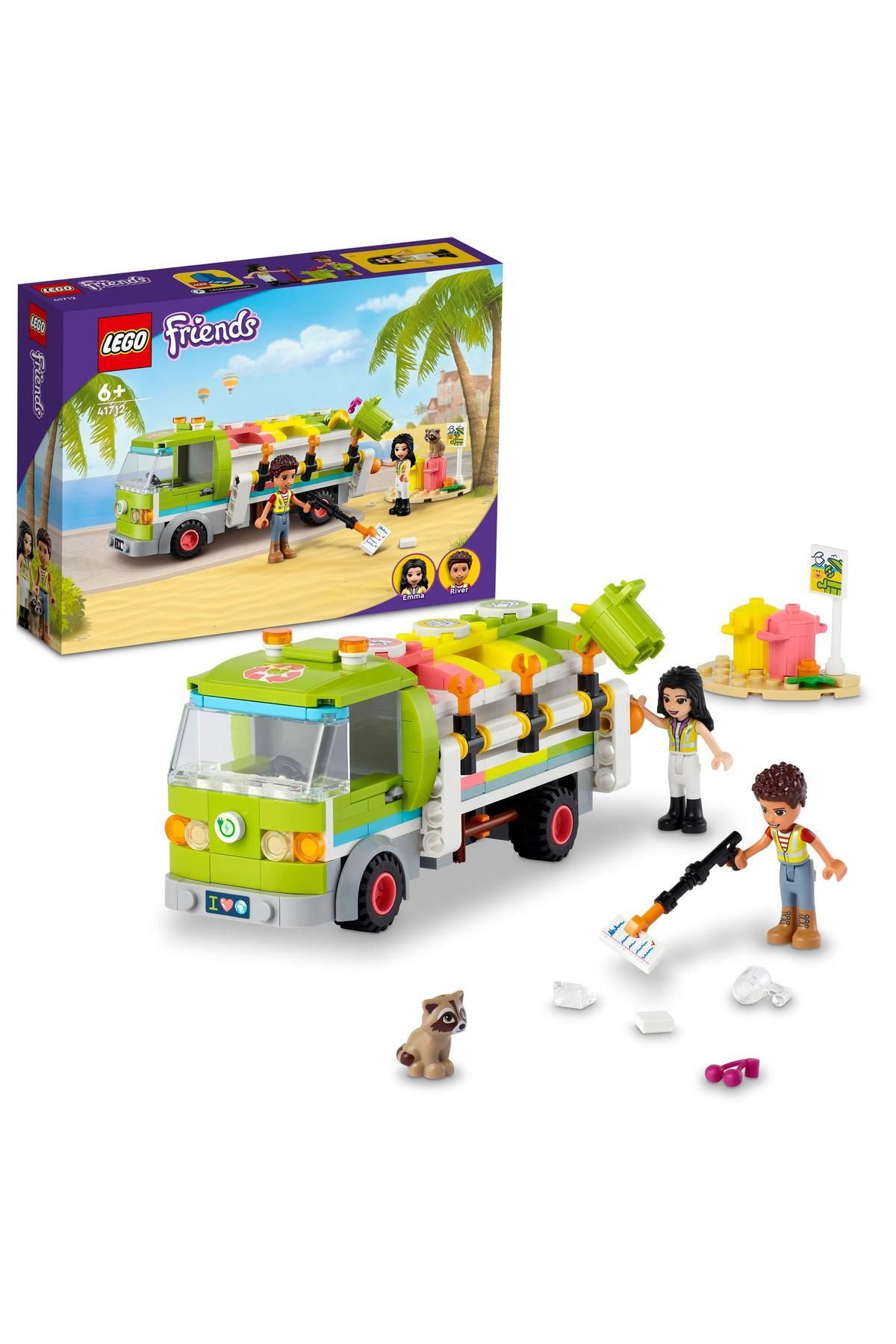 LEGO ® Friends Geri Dönüşüm Kamyonu 41712 - 6 Yaş ve Üzeri Çocuklar için Yapım Seti (259 Parça)