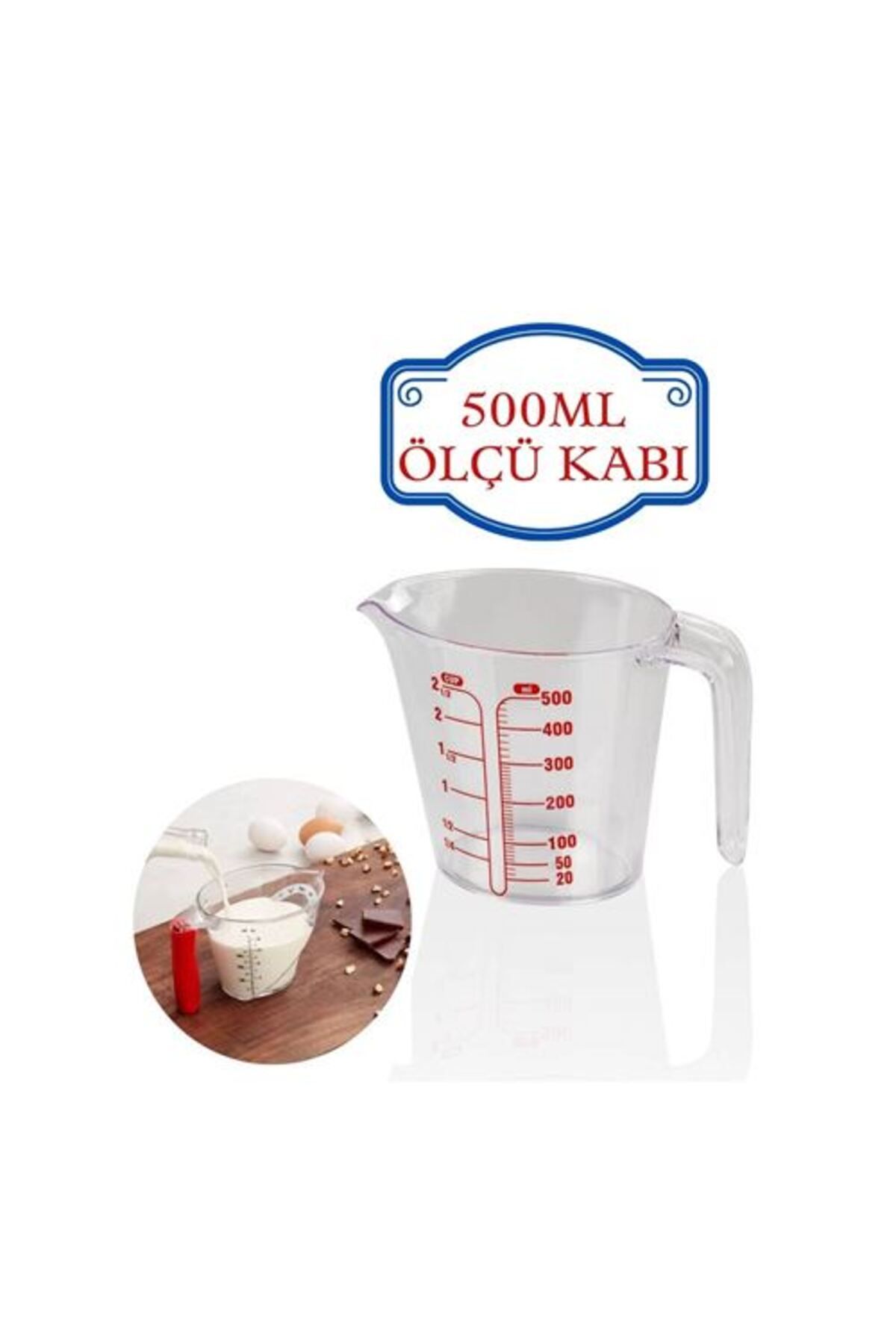 Transformacion 6 ADET Boffi 500 Ml Ölçü Kabı