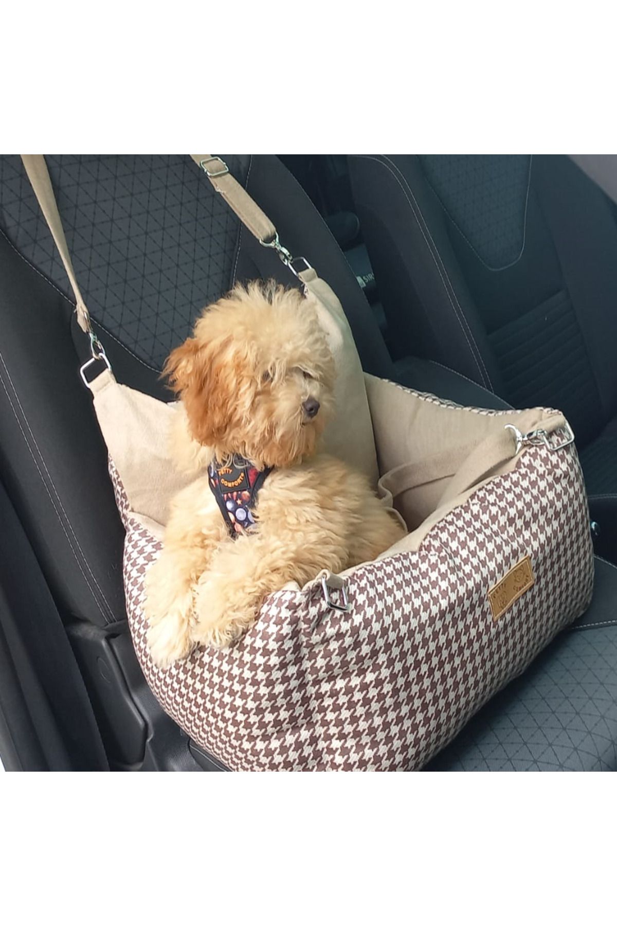 PettyComfort 3 Fonksiyonlu Köpek Koltuk-köpek Yatağı-taşıma Çantası-köpek Araba Koltuğu-evde Dışarda Arabada