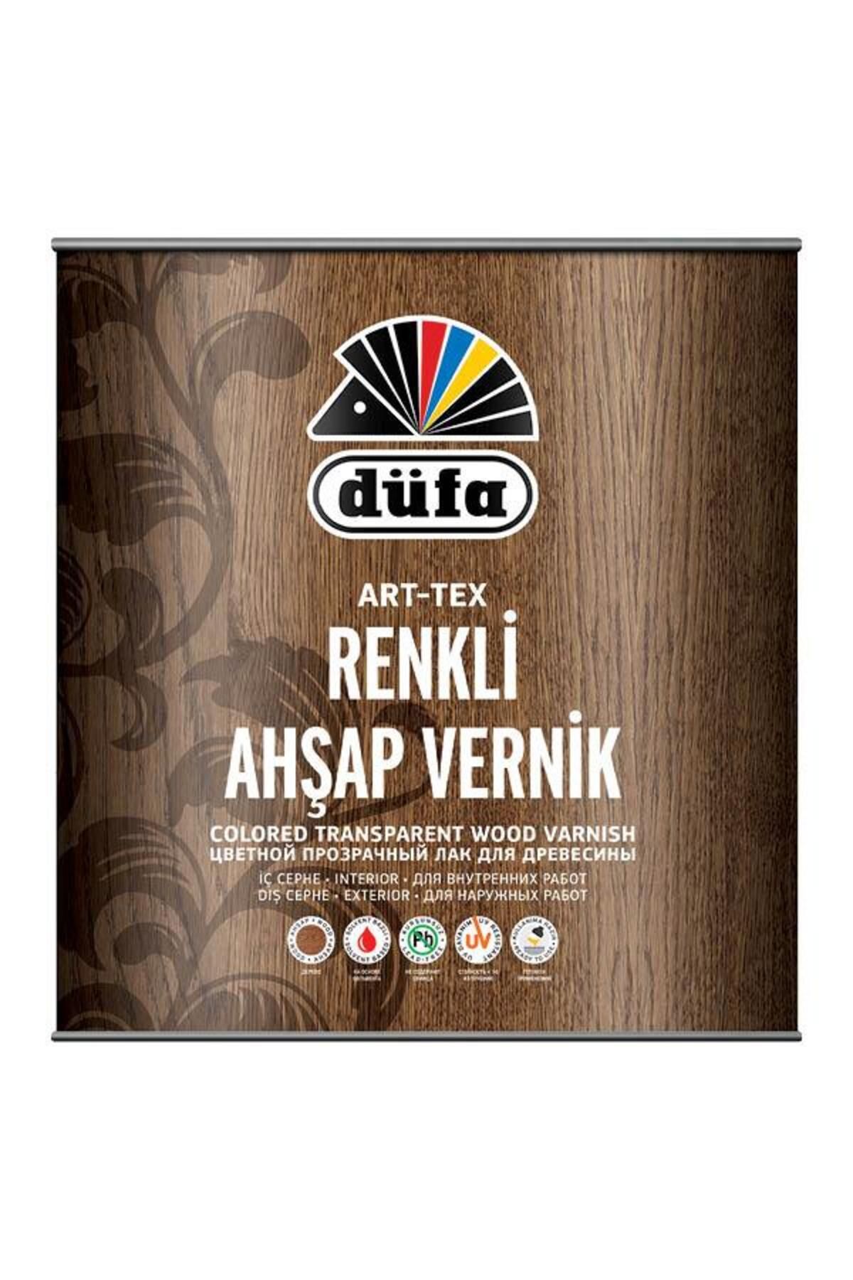 Düfa Art-tex Renkli Ahşap Vernik 0.75 L