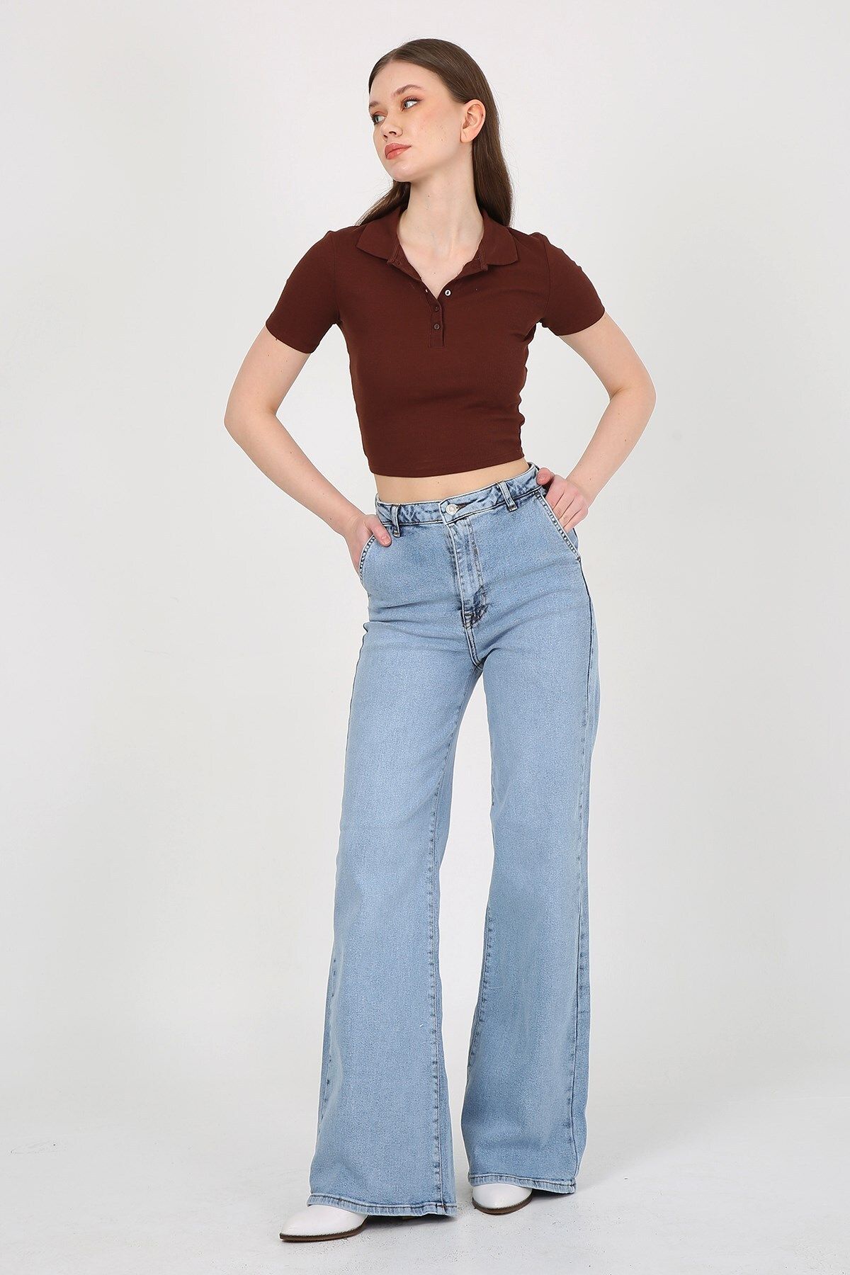 Twister Jeans Kadın Pantolon Asia 9413-01 Blue