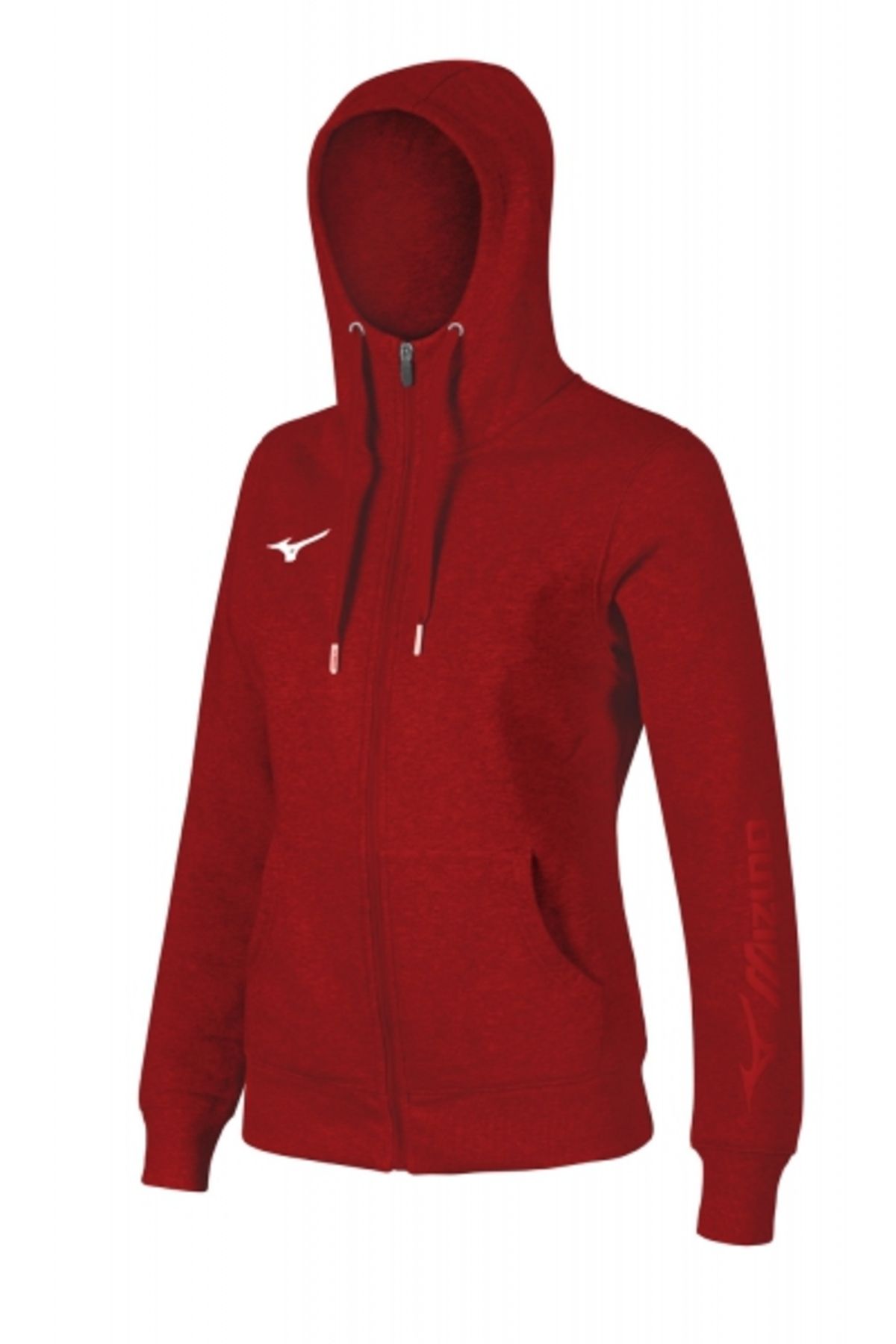 Mizuno Hoody Kadın Sweat Kırmızı