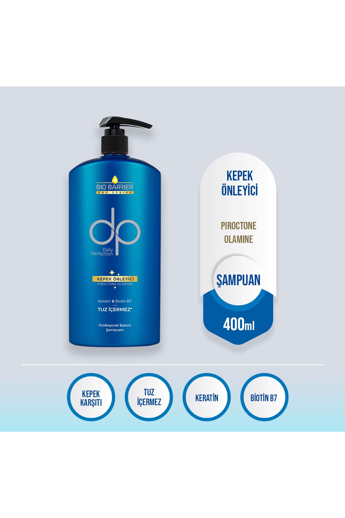 dp Daily Perfection Bio Barrier Şampuan Kepek Önleyici Şampuan 400 ml