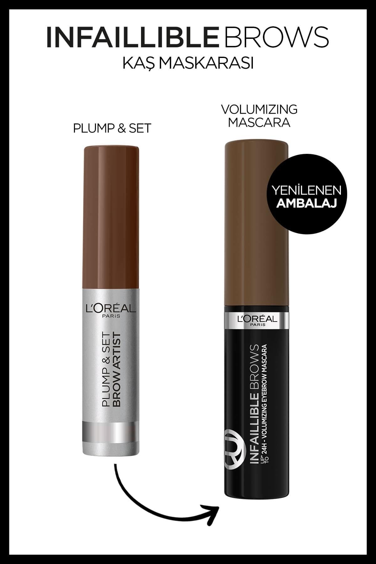 Infaillible Brows Volumizing Kaş Maskarası – Brunette_2