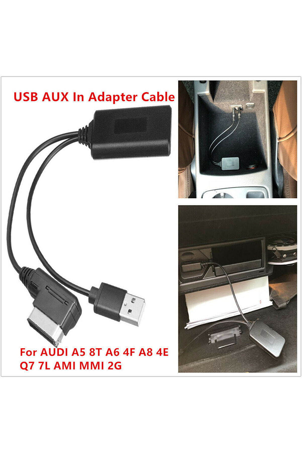 Techmaster Audi A5 A6 A8 Q7 Bluetooth Usb Aux Adaptörü Sku41