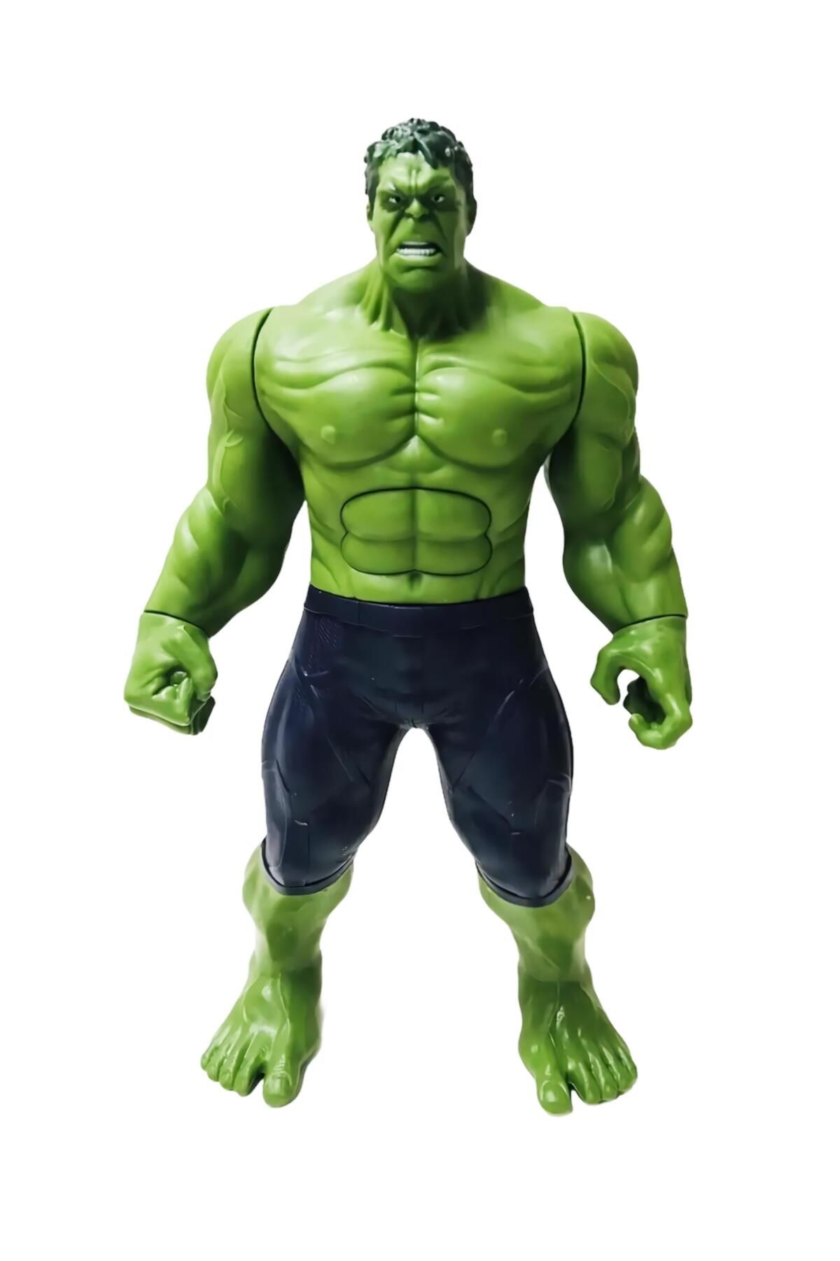 e-life shop Marvel Avengers Yenilmezler Aksiyon Karakter Figür Işıklı Sesli Oyuncak Dev Hulk Yeşil Hulk 30 Cm.