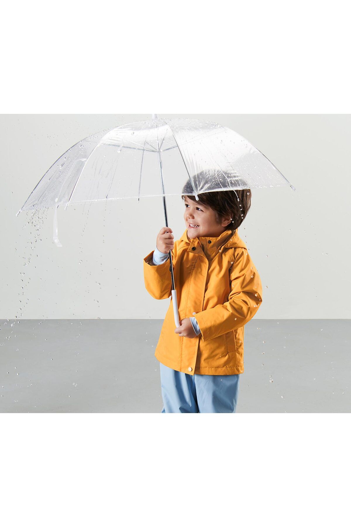 Tchibo Küçük Çocuk Termal Yağmurluk, Sarı