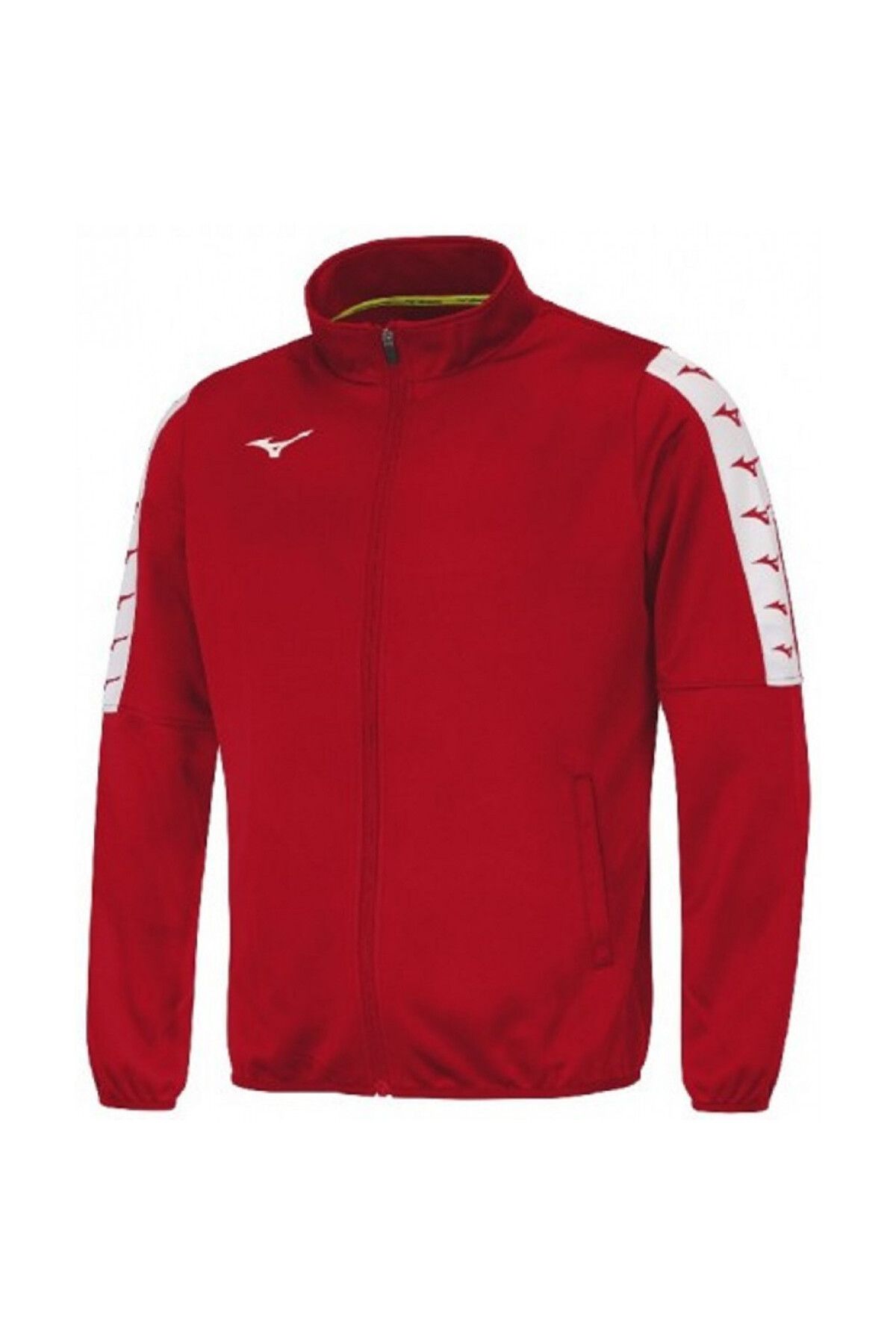 Mizuno Nara Track Jacket Erkek Sweat Kırmızı