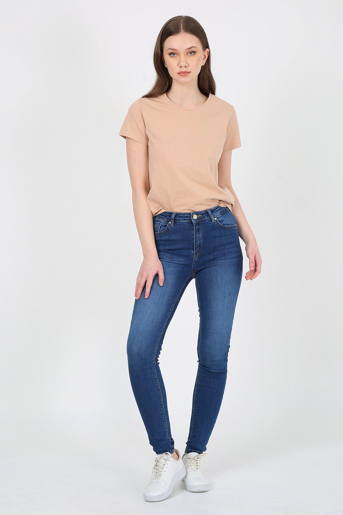 Twister Jeans Kadın Pantolon Mindy 9409-01 Blue