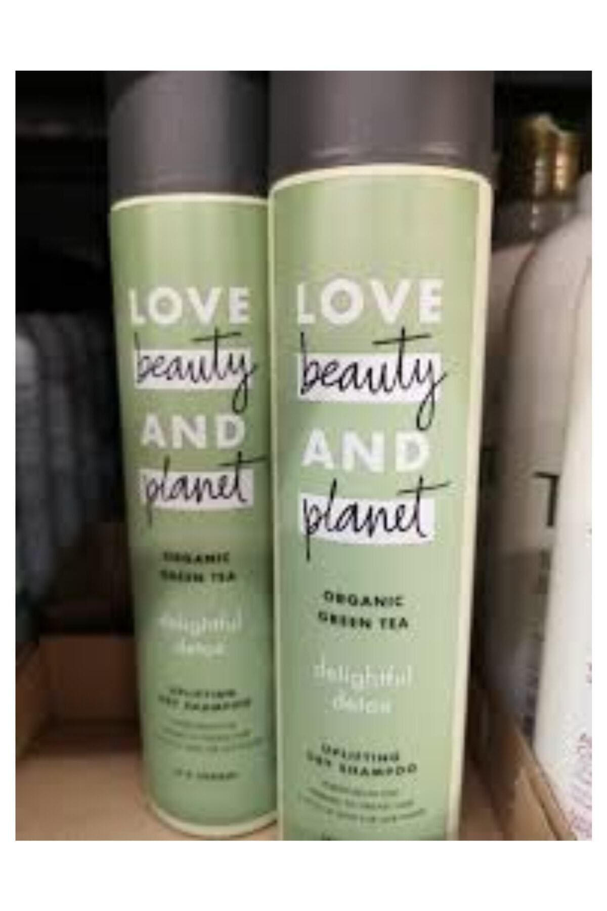 NIVEA Love Beauty and Planet Green Tea Detox Kuru Şampuan 245 ml 2 Adet.