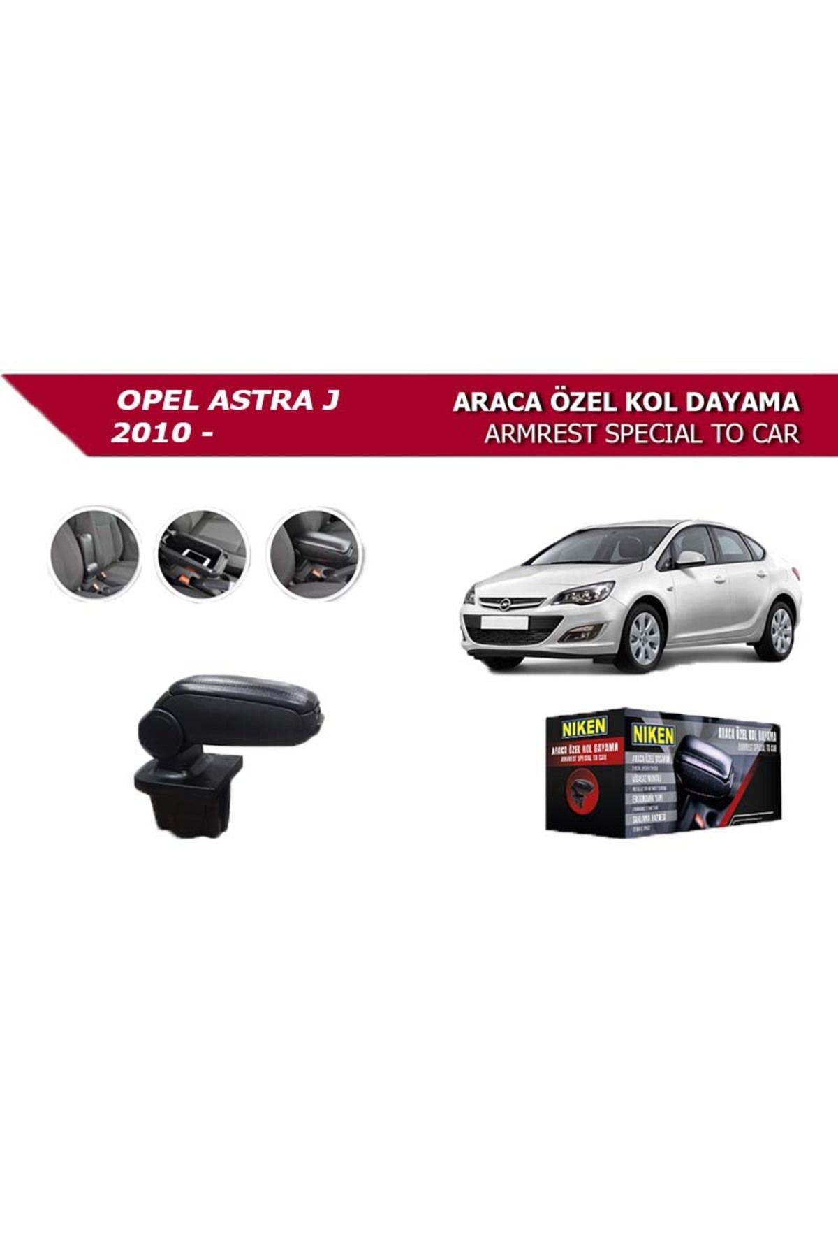 Genel Markalar Opel Astra J 2010- Araca Özel Kol Dayama Siyah