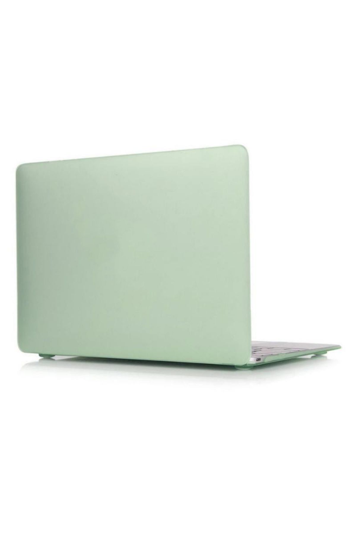 Techmaster MacBook Air M2 13.6 A2681 2022 Uyumlu Cream Kılıf Kapak Ultra İnce Koruma