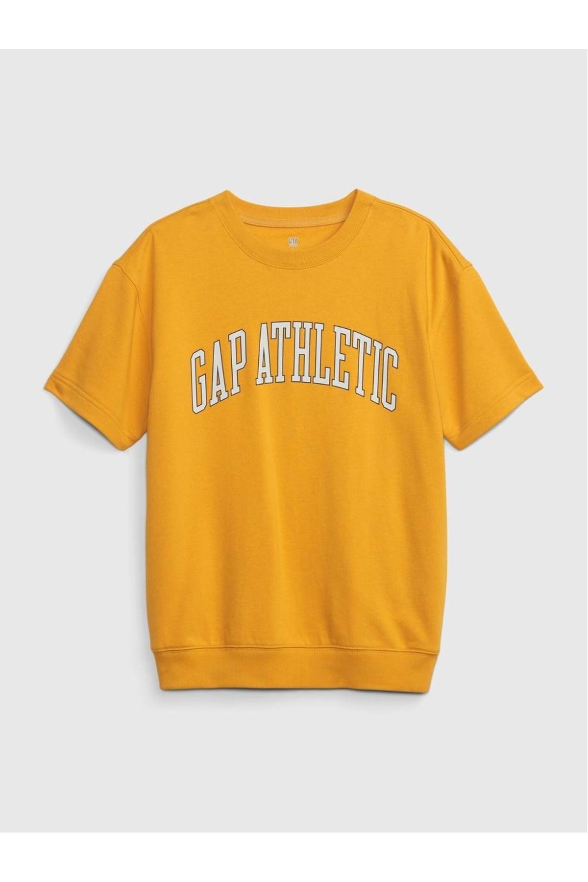 GAP Erkek Çocuk Sarı Logo T-shirt