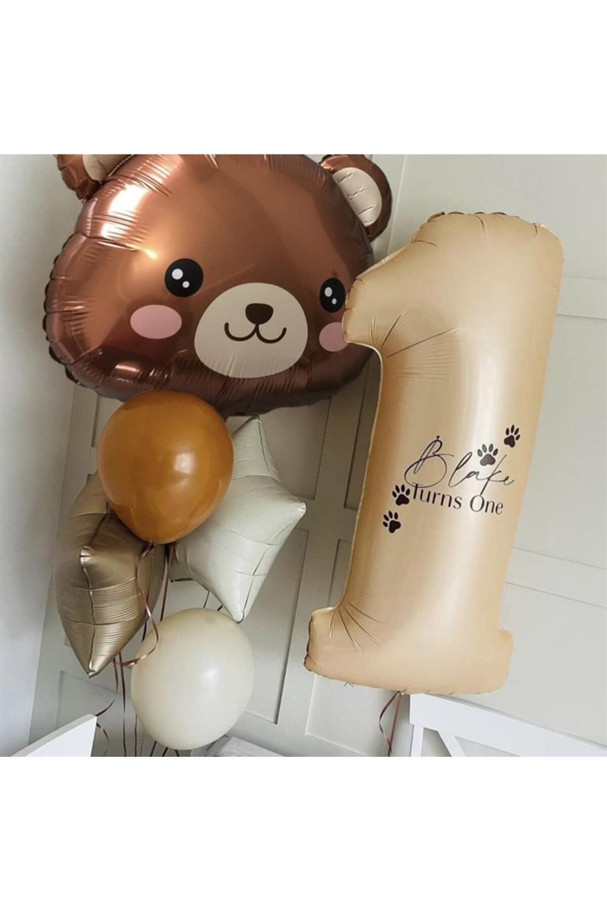 Partifabrik Sevimli Ayıcık Bear Teddy Folyo Balon 60 cm