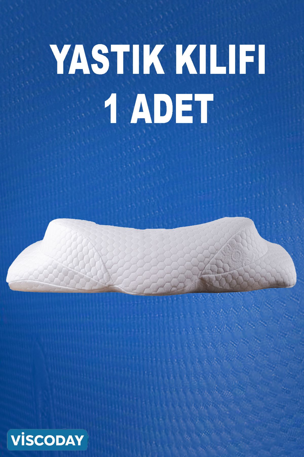 viscoday Yastık Kılıfı Boyun Destekli Ortopedik Visco Yastık Kılıfı 1 Adet Cloud Confort 60X35 11/7CM