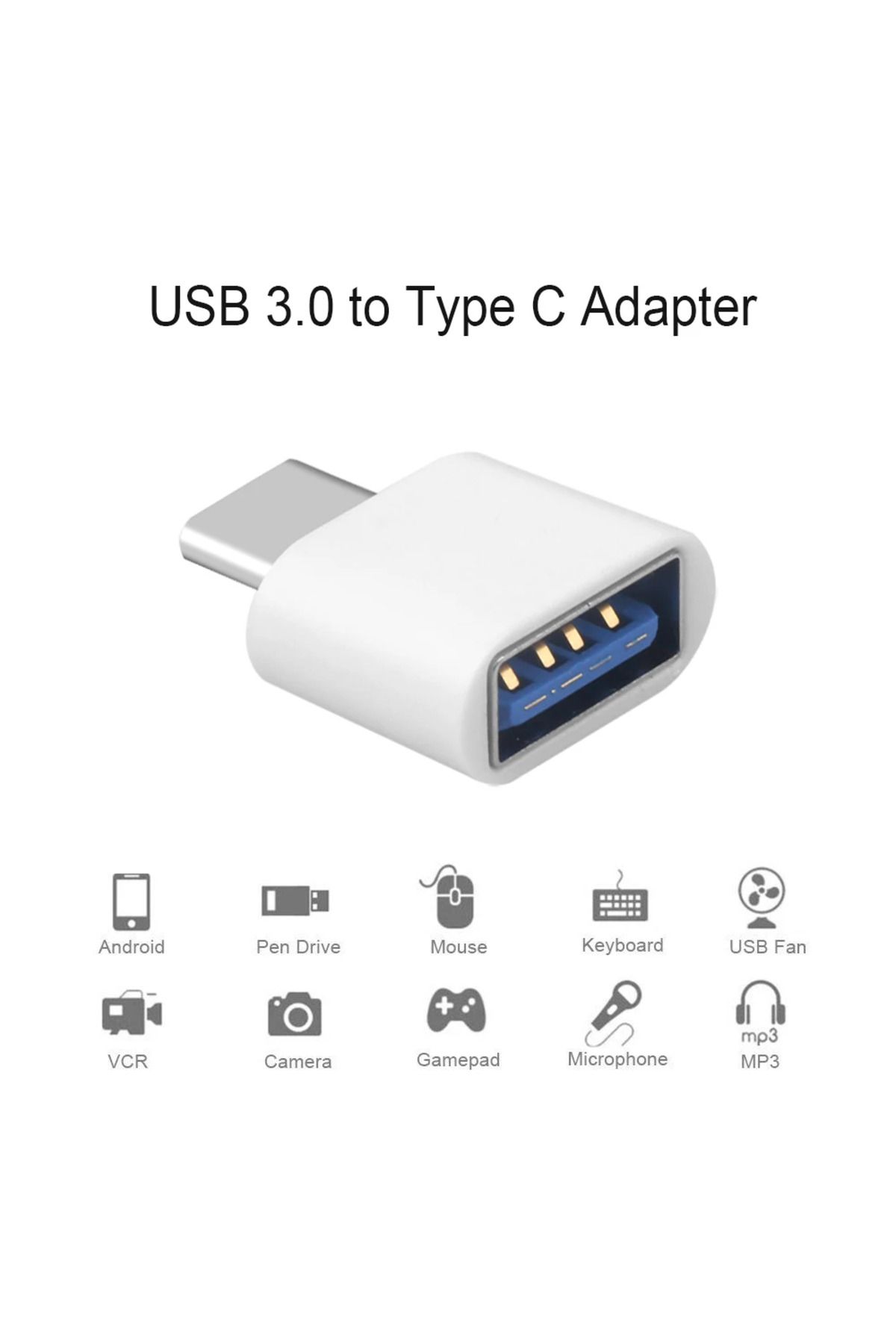 Concord Type-c To Usb Dönüştürücü Veri Aktarımı USB OTG Desteği Yüksek Hızlı Uyumlu