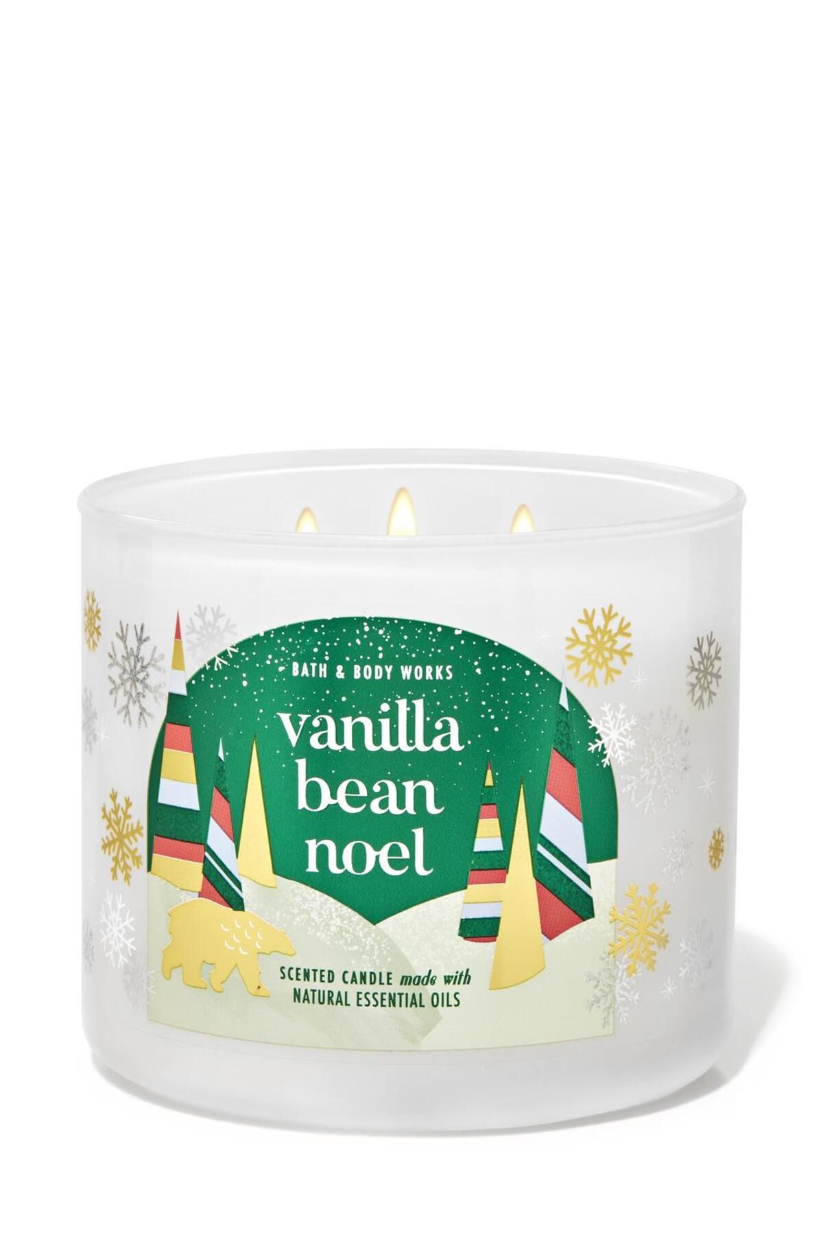 Bath & Body Works Vanilla Bean Noel Büyük Mum