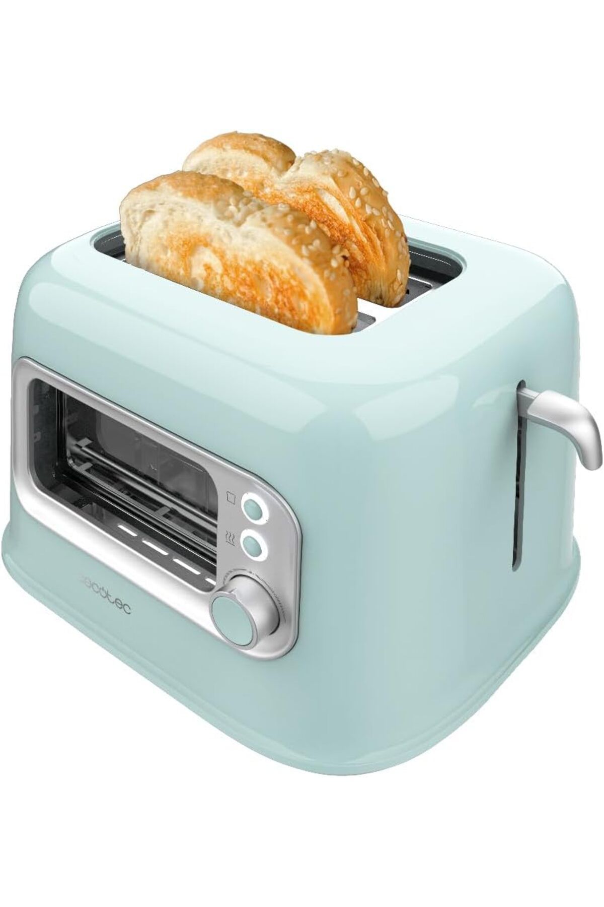 CECOTEC Ekmek Kızartma Makinesi, 2 Geniş Yuva, 5 Seviyede 700W