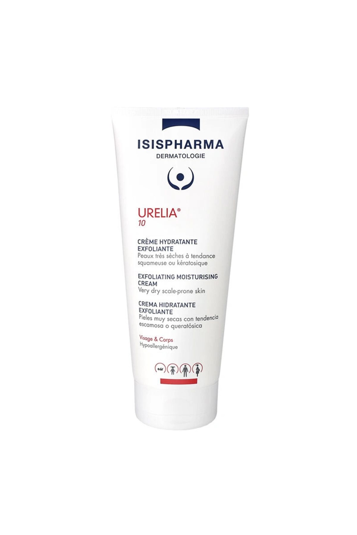 ISIS PHARMA Isis Pharma Urelia 10 Exfoliating Moisturizing Cream - Nemlendirici Krem 150ml