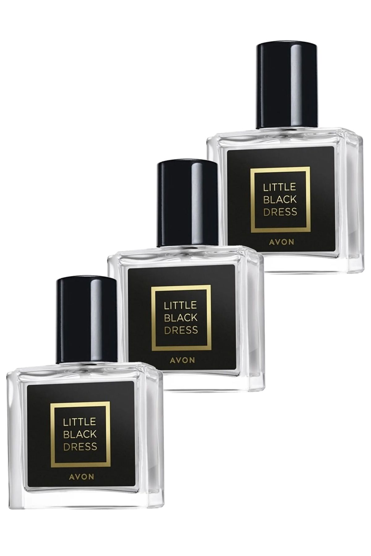 Avon Little Black Dress Kadın Parfüm Edp 30 Ml. Üçlü Set
