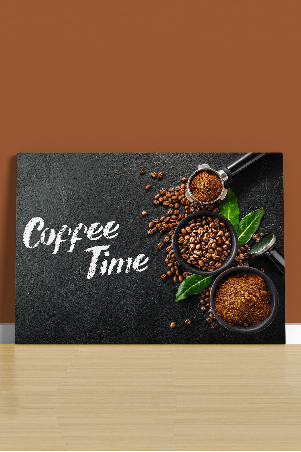 PORTART Kahve Zamanı Kanvas Tablo - 220009