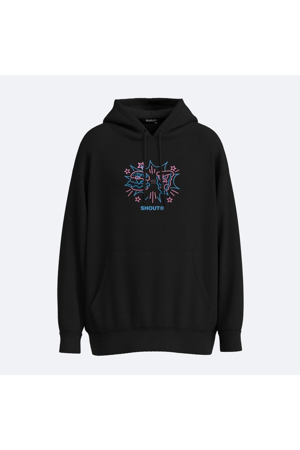 Shout Oversize Championship 1987 Food Fight Unisex Hoodie