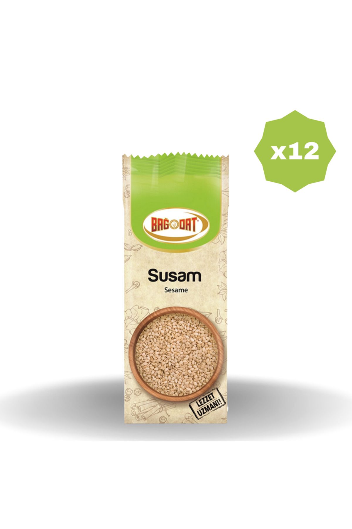 Bağdat Baharat BAĞDAT SUSAM 75 GR X 12 ADET