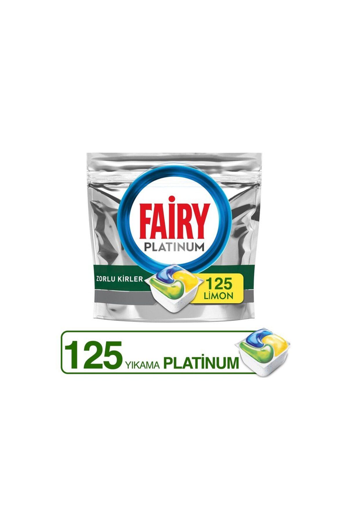 Fairy Platinum Bulaşık Makinası Kapsülü 125 Li