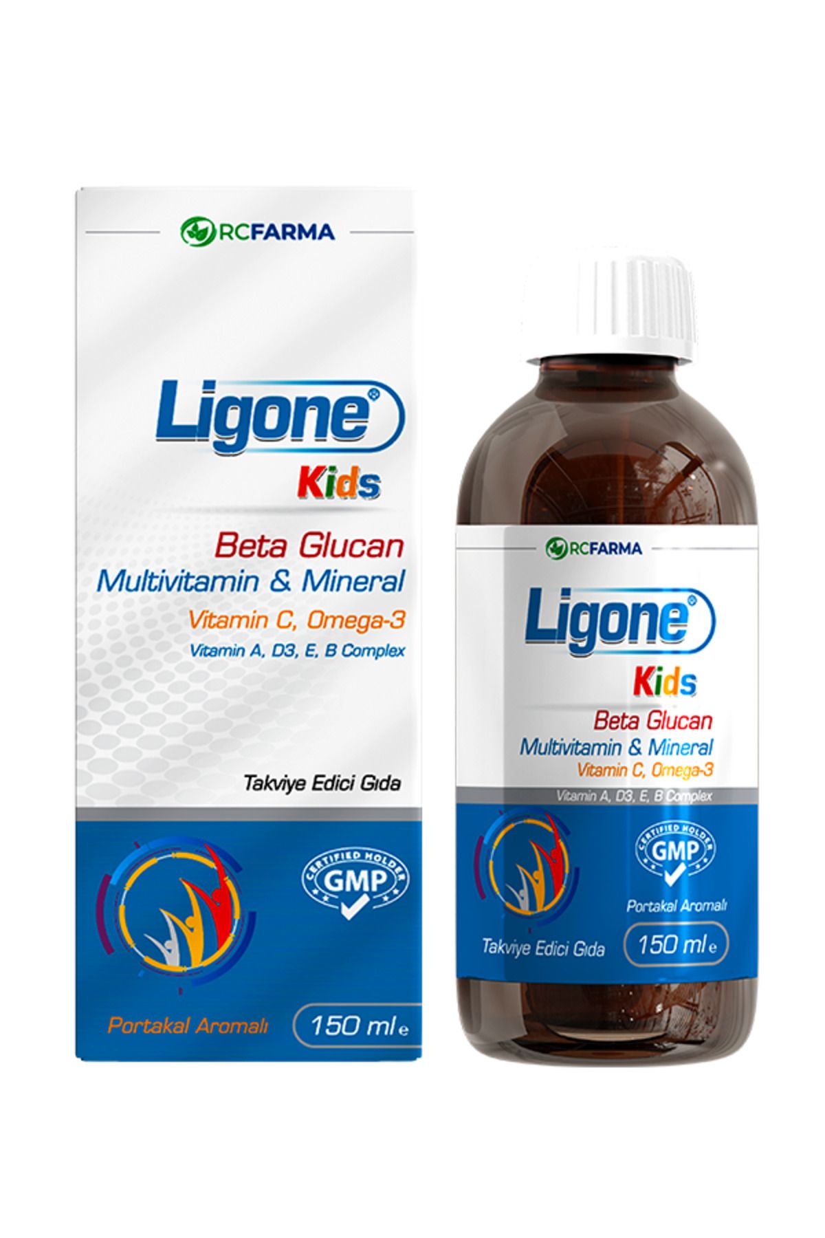 Ligone Kids Multivitamin Şurup 150 ml - Yeni Ambalajında