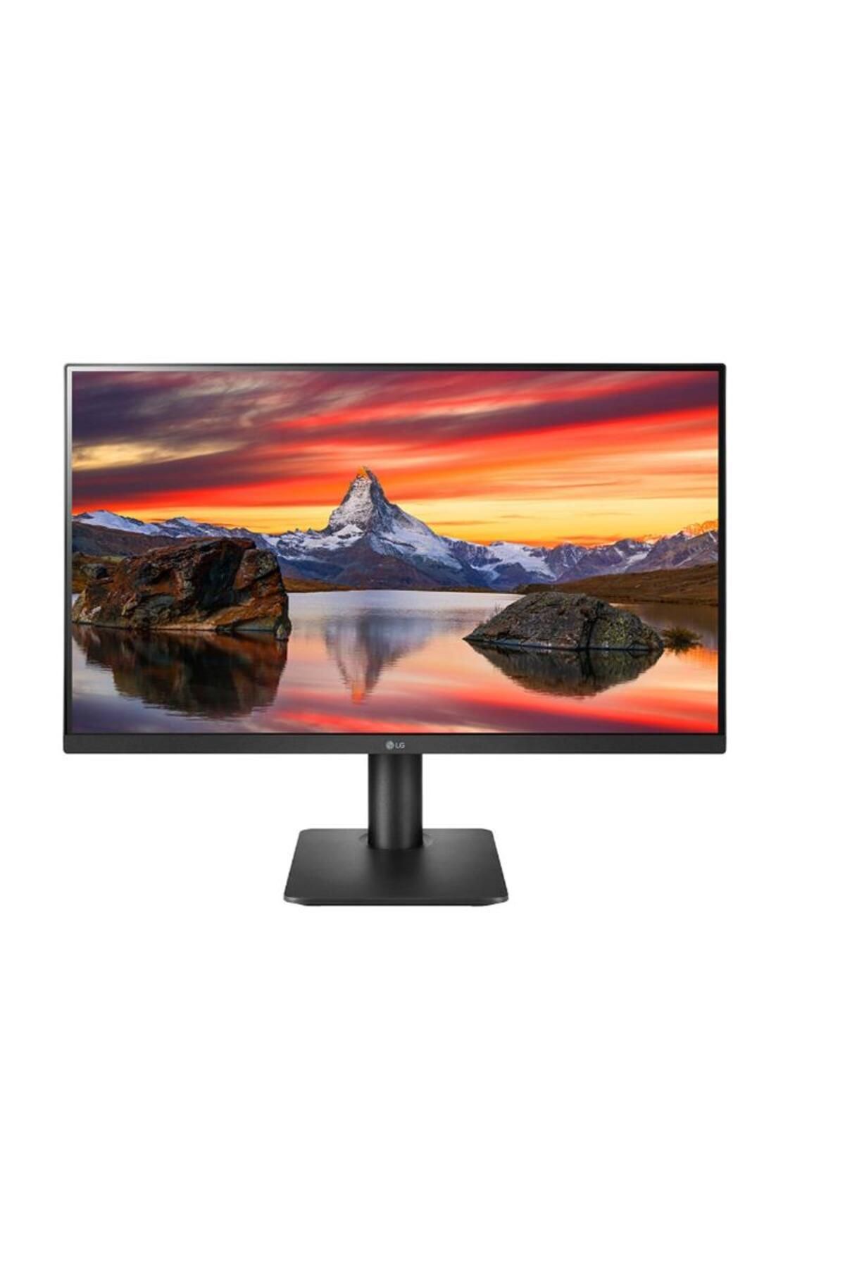 LG 27 LG 27MP450P-B IPS 5MS 75HZ VGA HDMI DP FHD 1920X1080 YUKSEKLIK AYARI FREESYNC VESA SIYAH GAMIN