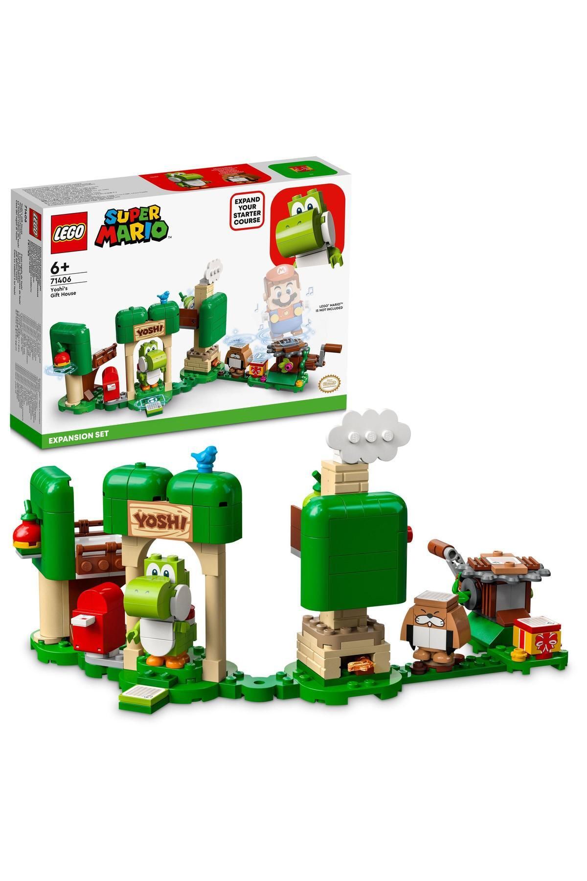 LEGO Fabbatoys 71406 ® Super Mario Yoshi'nin Hediye Evi Ek Macera Seti 246 Parça +6 Yaş
