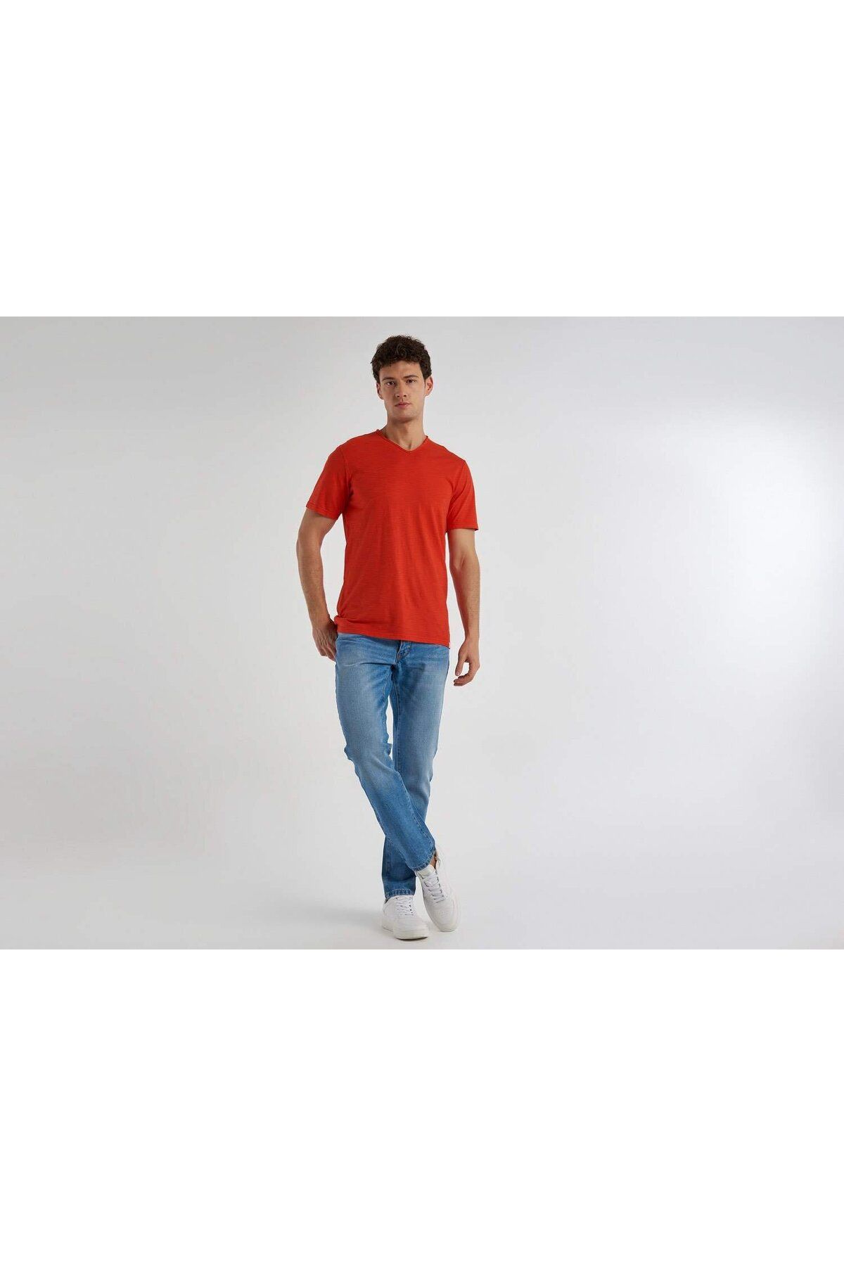 United Colors of Benetton Erkek Kırmızı T-Shirt