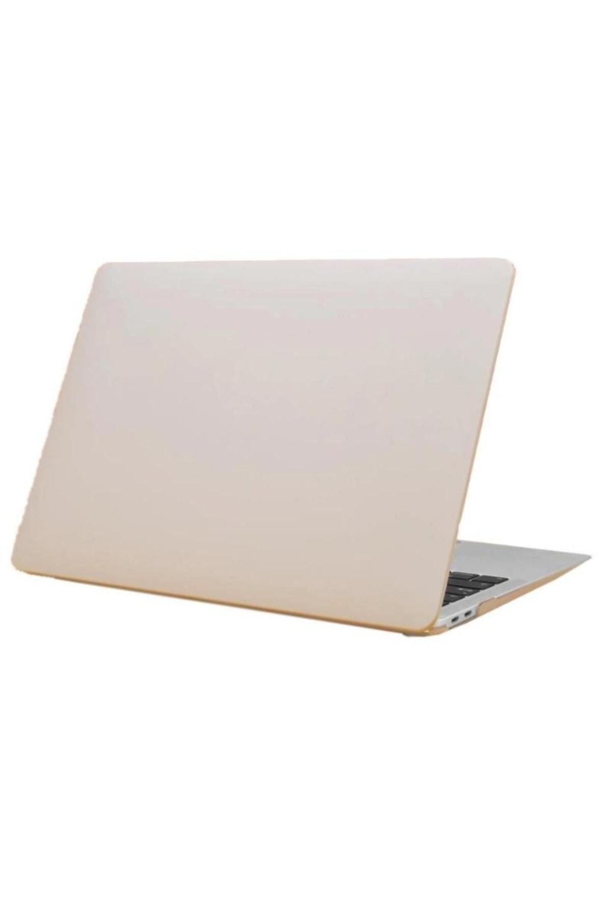 Techmaster Apple Macbook Pro 15 2016 A1707 Uyumlu Cream Kılıf Ultra Ince