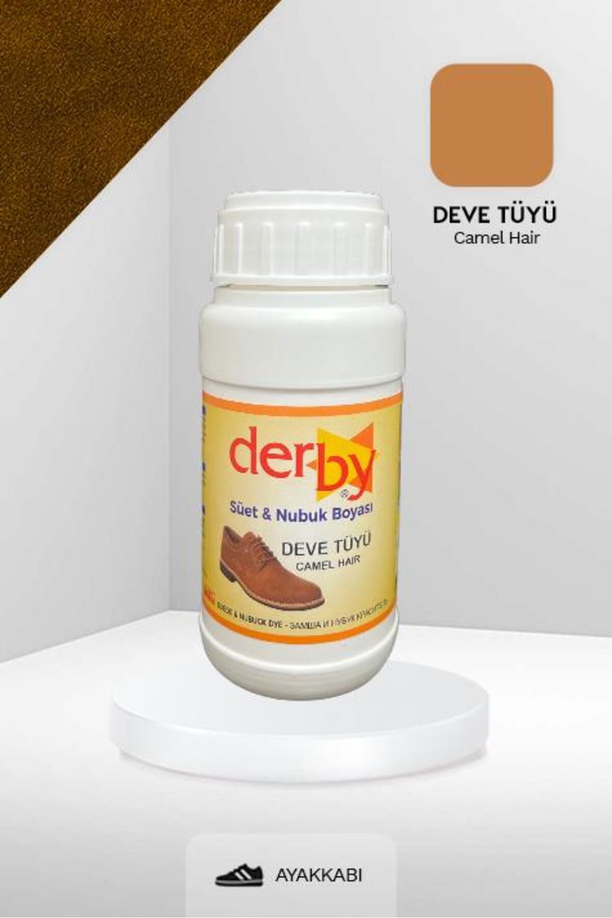 Derby Deve Tüyü Süet Ve Nubuk Deri Boyası 250 ml / Süet Nubuk Ayakkabı Boyası