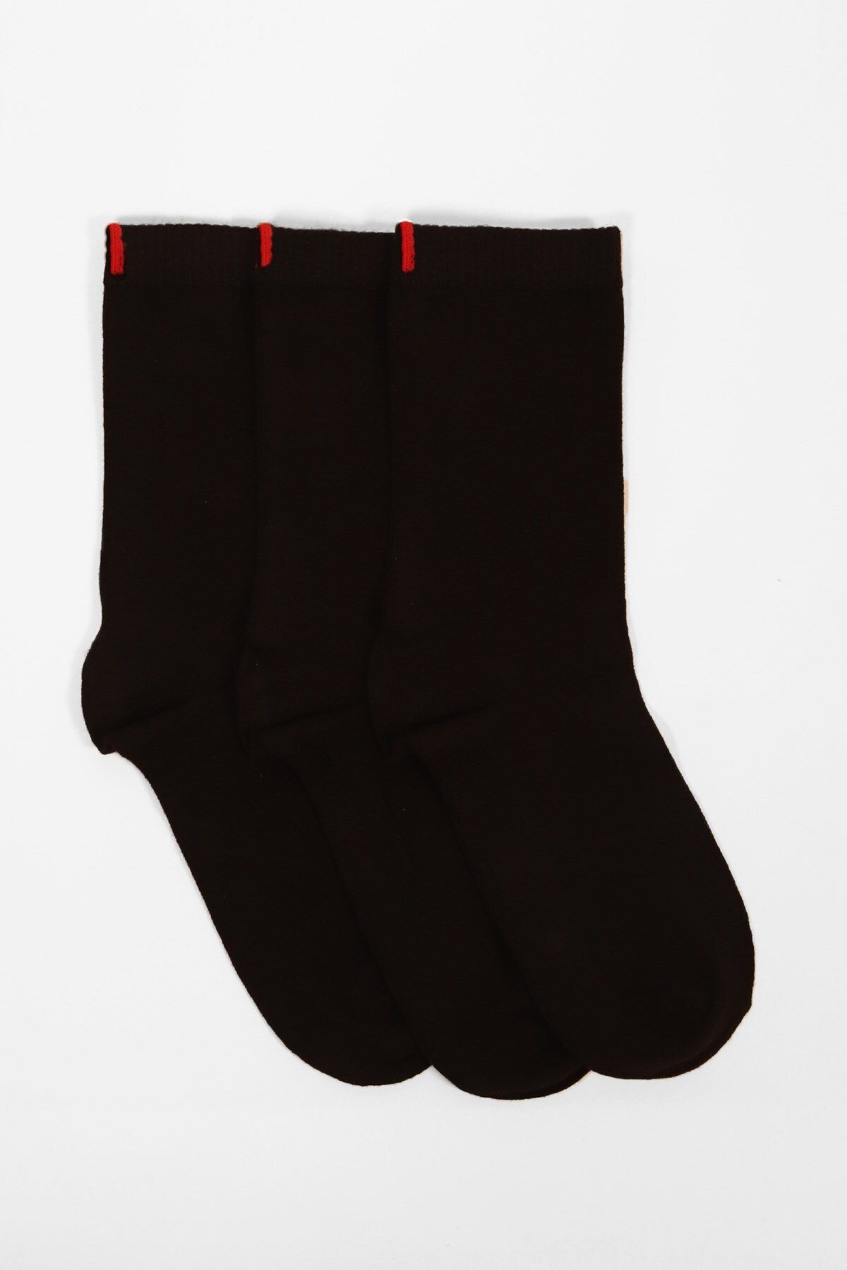Katia & Bony 3'lü Paket Kadın Harold Bambu Soket Çorap Siyah/siyah/siyah