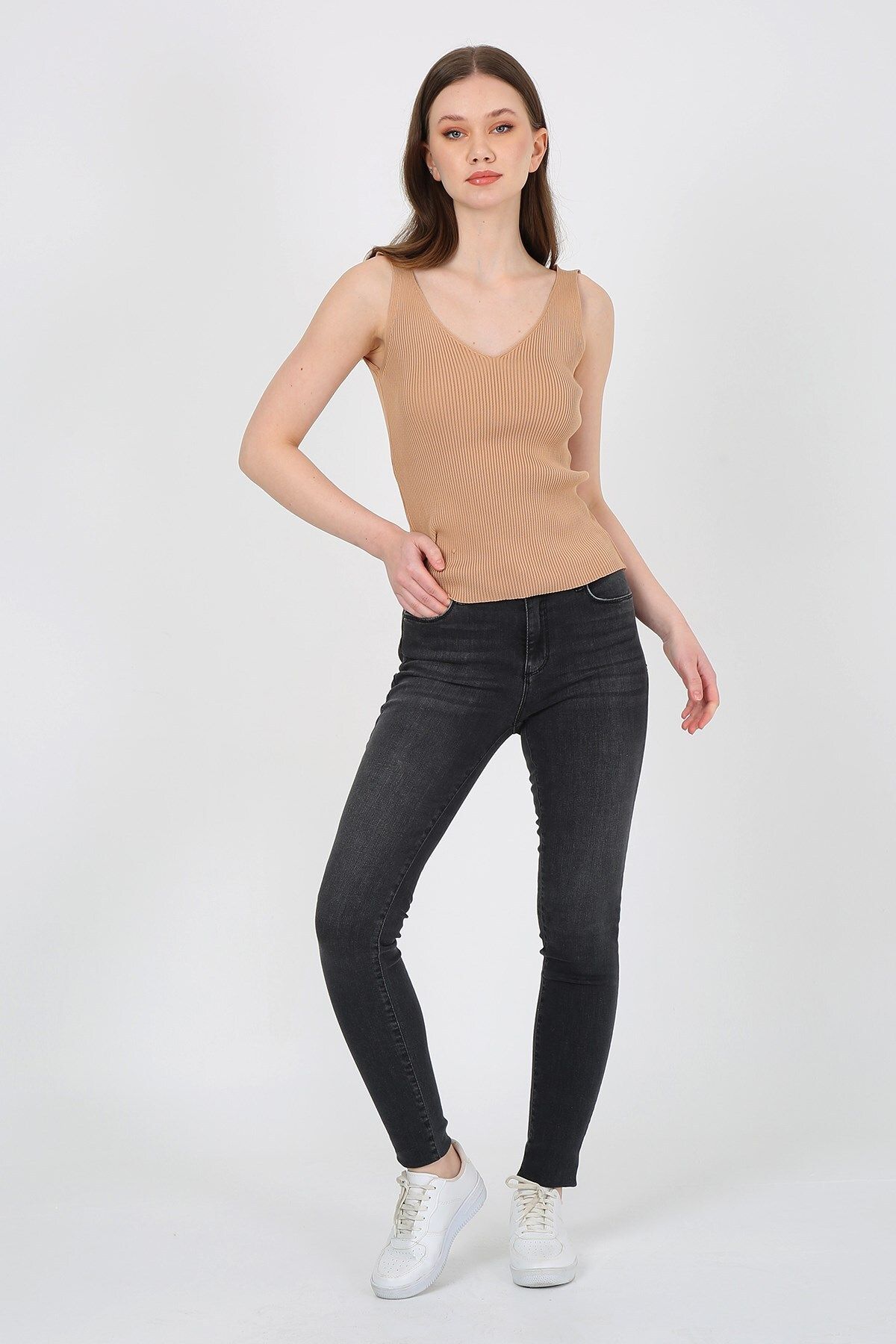 Twister Jeans Kadın Pantolon Mindy 9205-58 Anthracıte