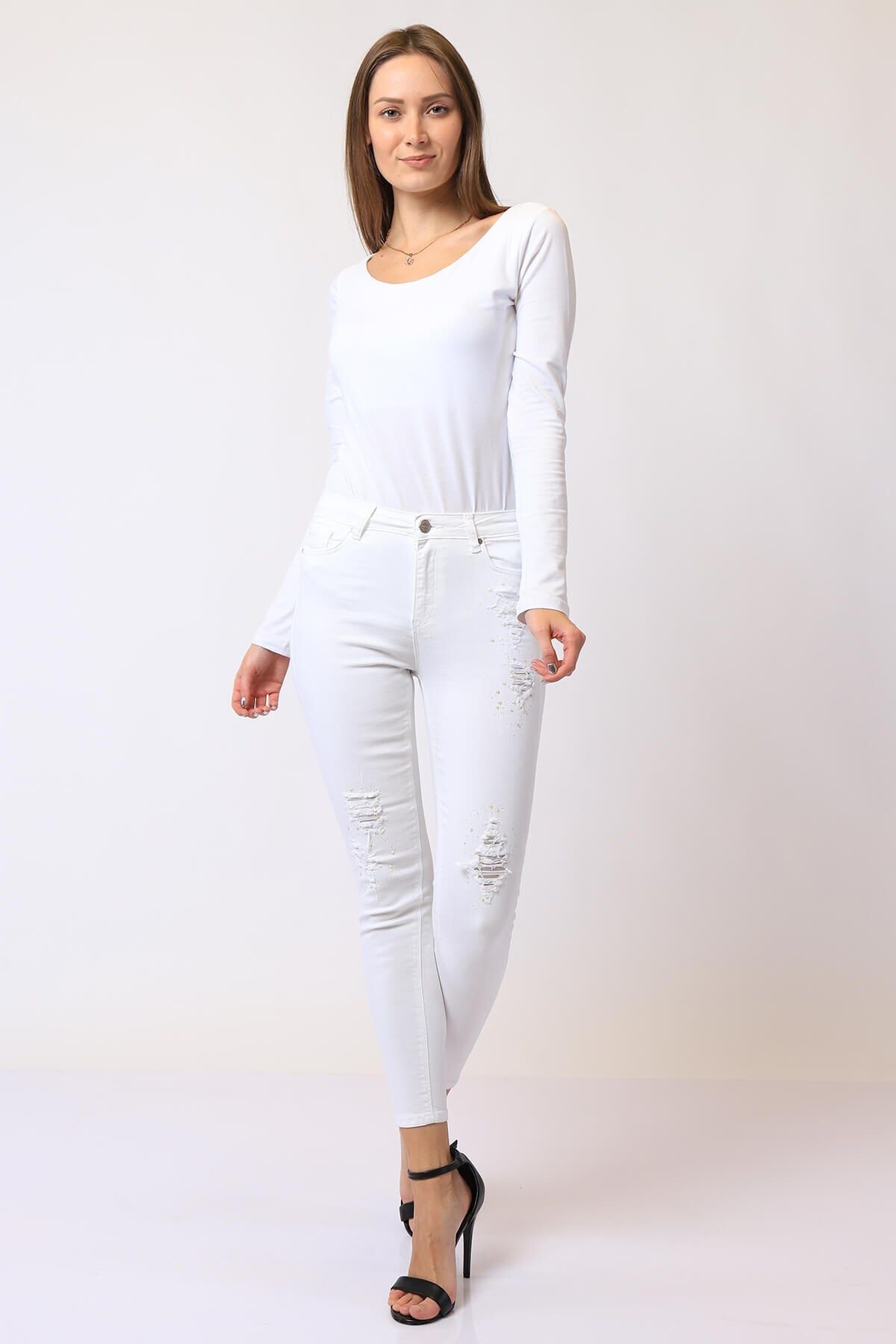 Twister Jeans Kadın Slim Fit Yüksek Bel Pantolon Mindy 9205-01 01
