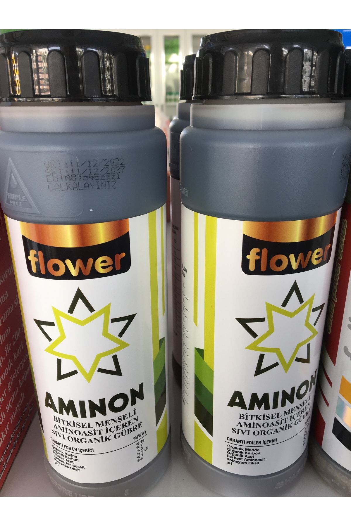 Flower Aminon Bitkisel Menşeli Aminoasit İçeren Sıvı Organik Gübre