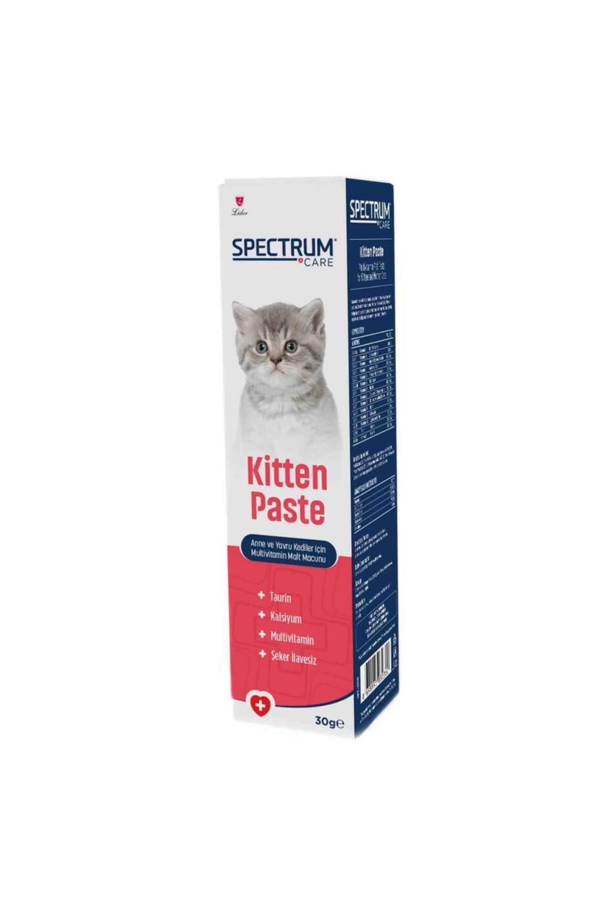 Spectrum Kitten Paste Yavru Kediler için Multivitamin Malt Macunu 30 gr