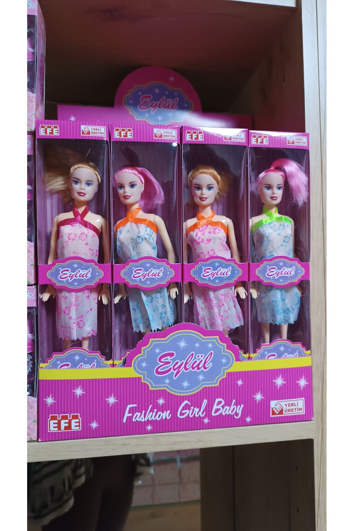 Genel Markalar Eylül Barbie bebek oyuncak 1 adet 30 cm