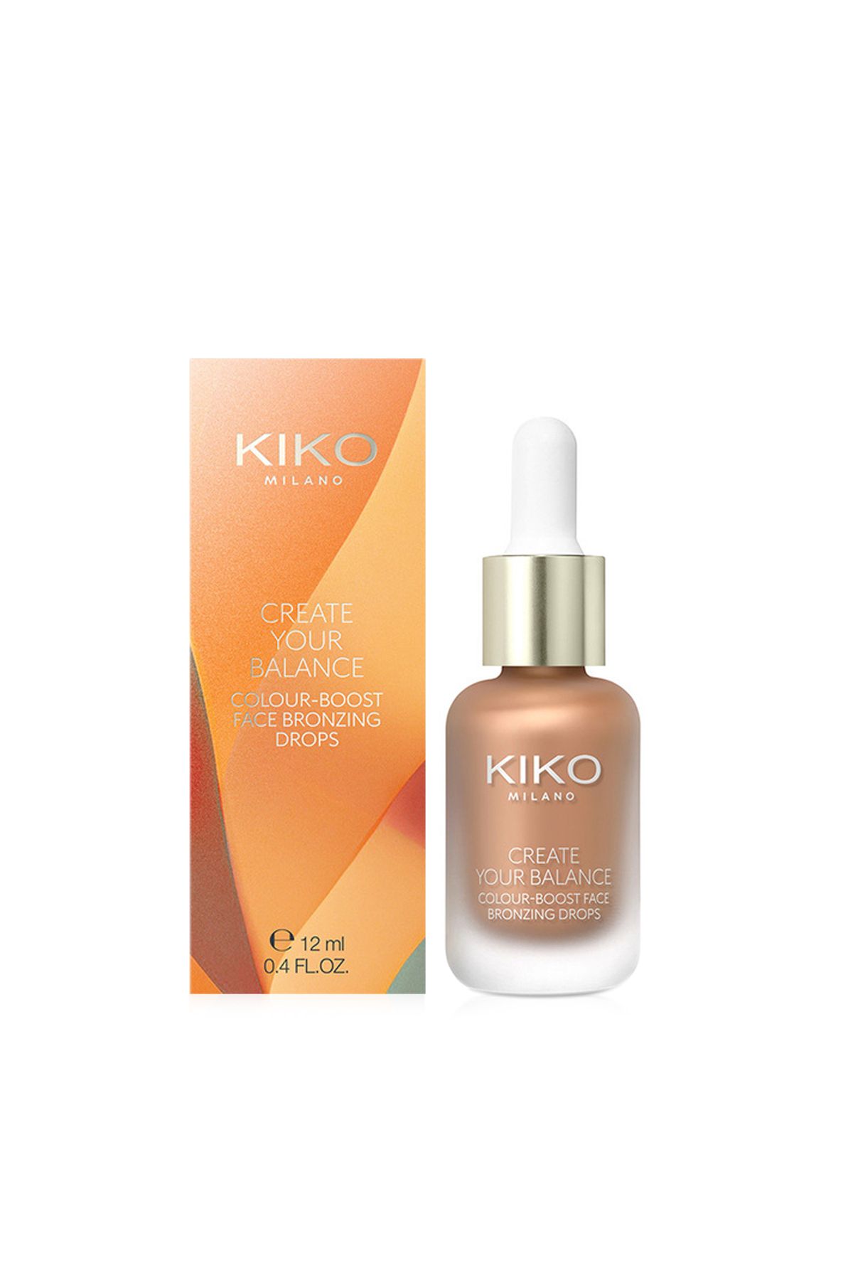 KIKO CREATE YOUR BALANCE COLOUR BOOST FACE BRONZING DROPS 01 Beauty Shadows