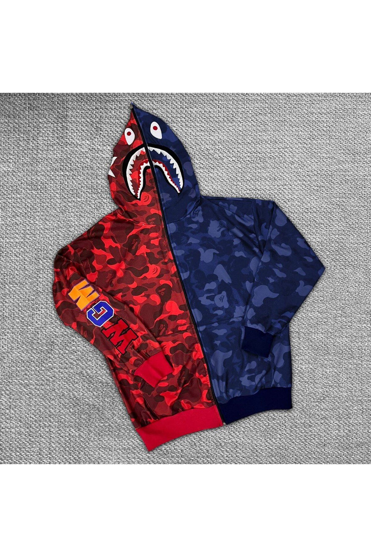 Two tone bape hoodie 2025