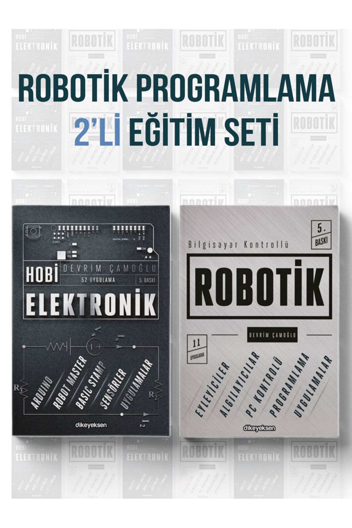 Genel Markalar Robotik Programlama 2'li Eğitim Seti (2 Kitap) / Dikeyeksen Yayın Dağıtım / 9786256904132