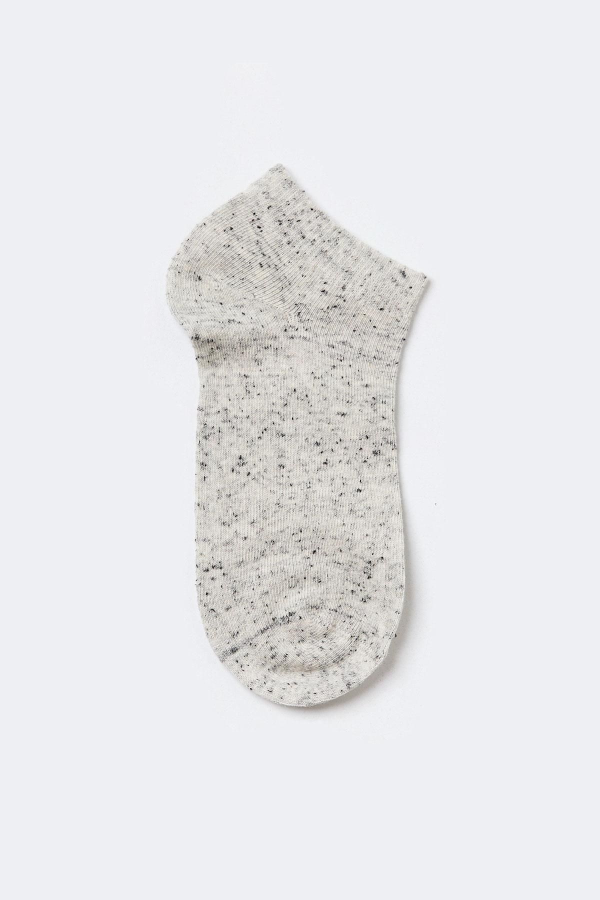 Katia & Bony Desenli Patik Çorap Beyaz