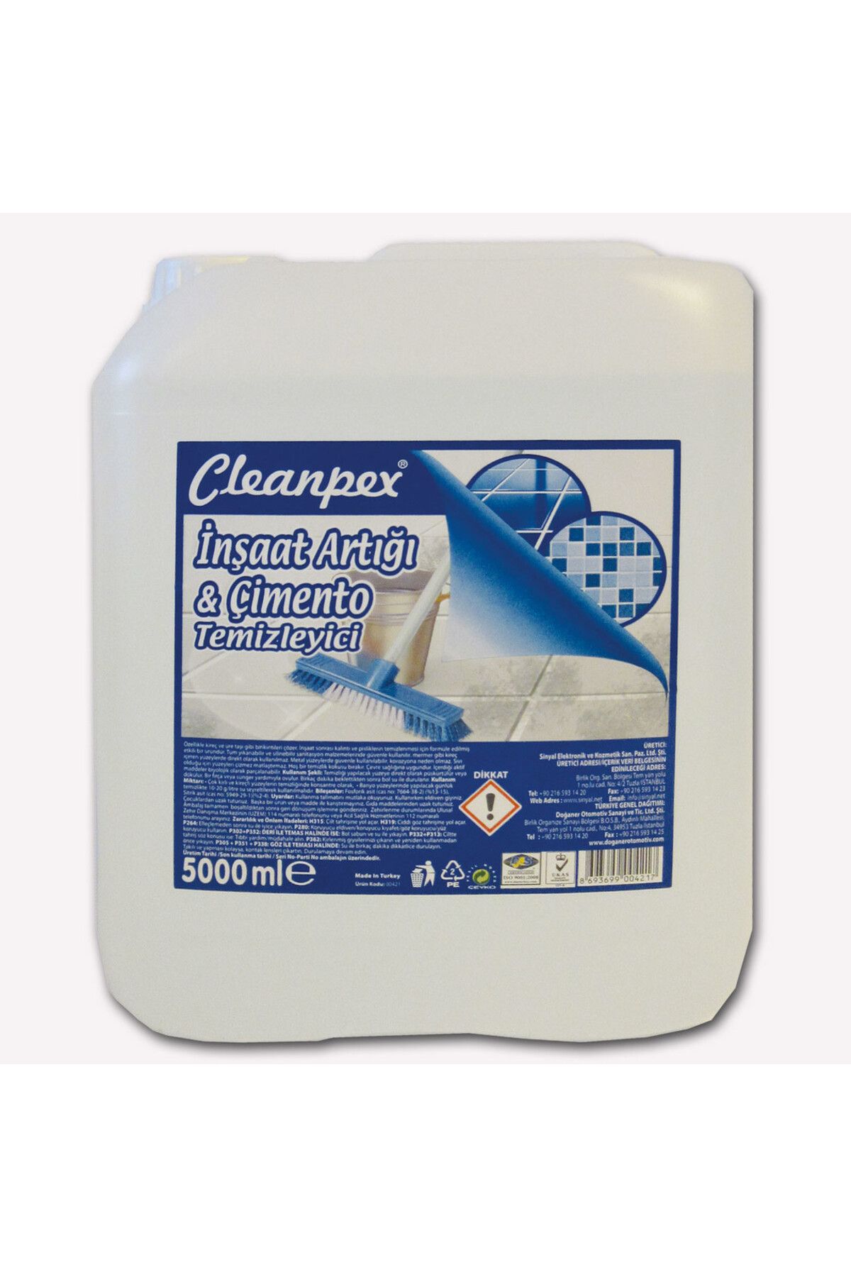 Cleanpex İnşaat Artığı Temizleyici